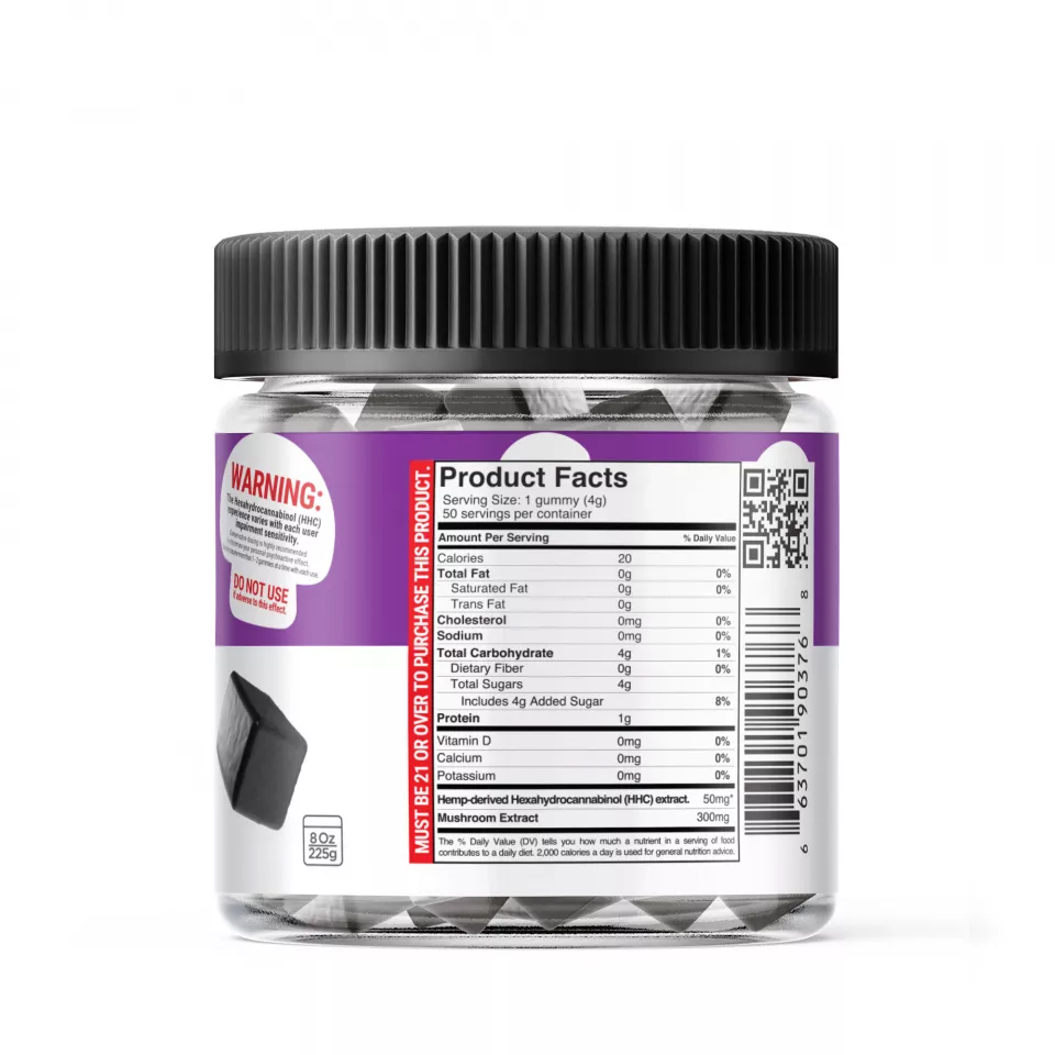 Shrooms HHC THC Gummies - 2500MG - Image 3